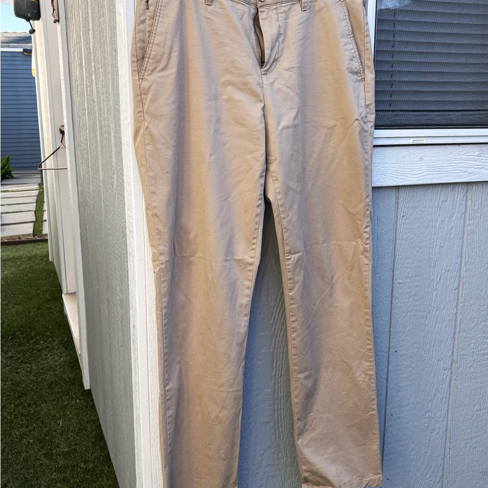 English Laundry Men's Tan Chino Pants - Straight Fit